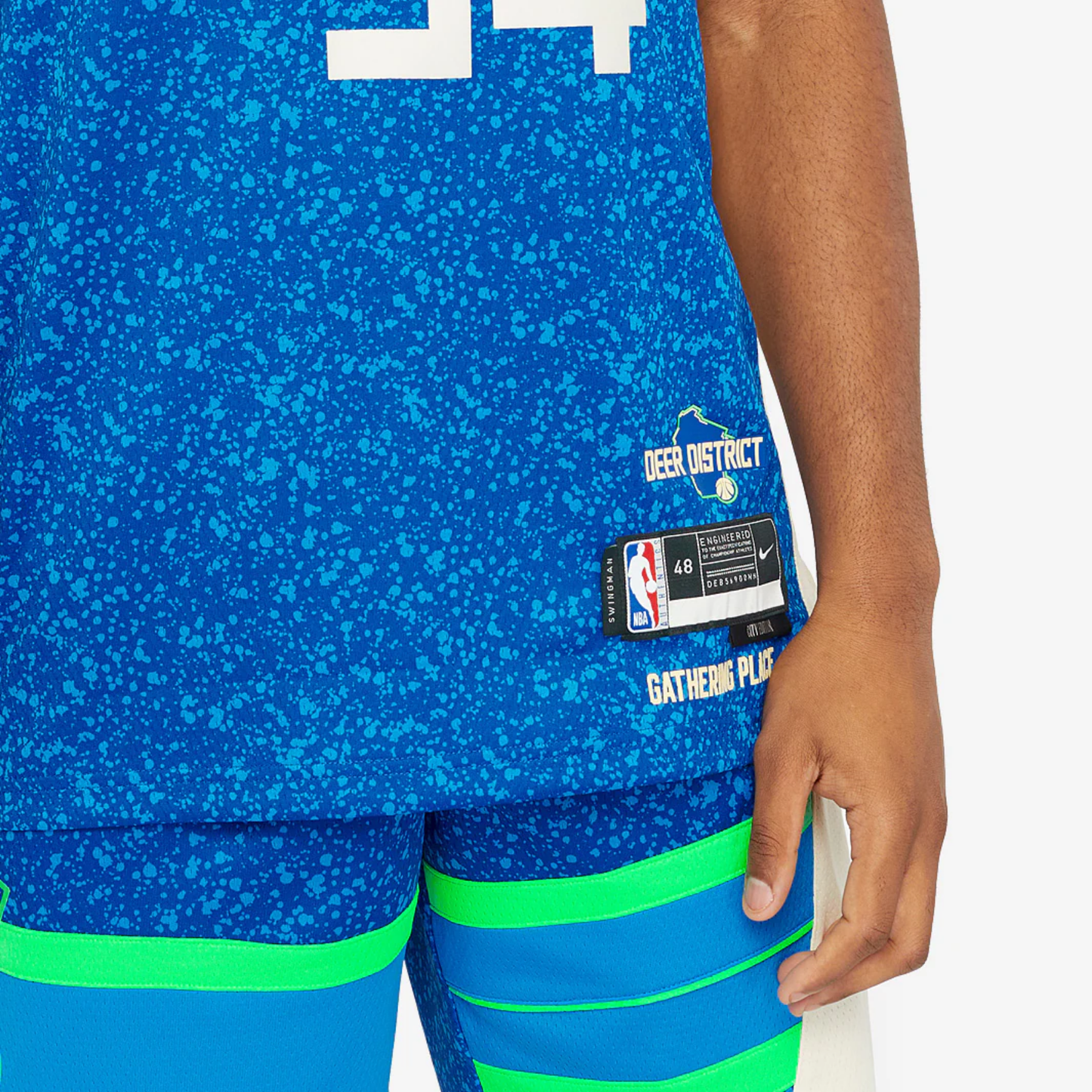 Camisa Regata Nike NBA Milwaukee Bucks City Edition 2023/24 - imagem 8