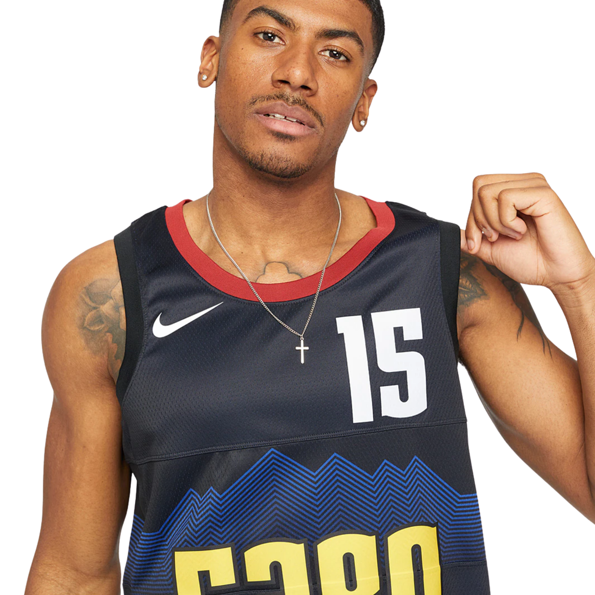 Camisa Regata Nike NBA Denver Nuggets City Edition 2023/24 - imagem 6