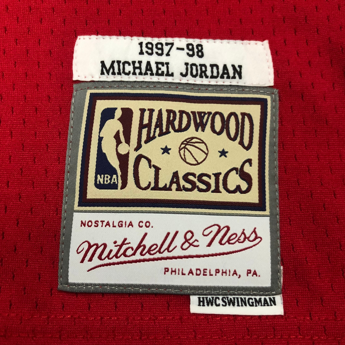 Camisa Regata NBA Chicago Bulls Mitchell & Ness 1991/92 - imagem 11