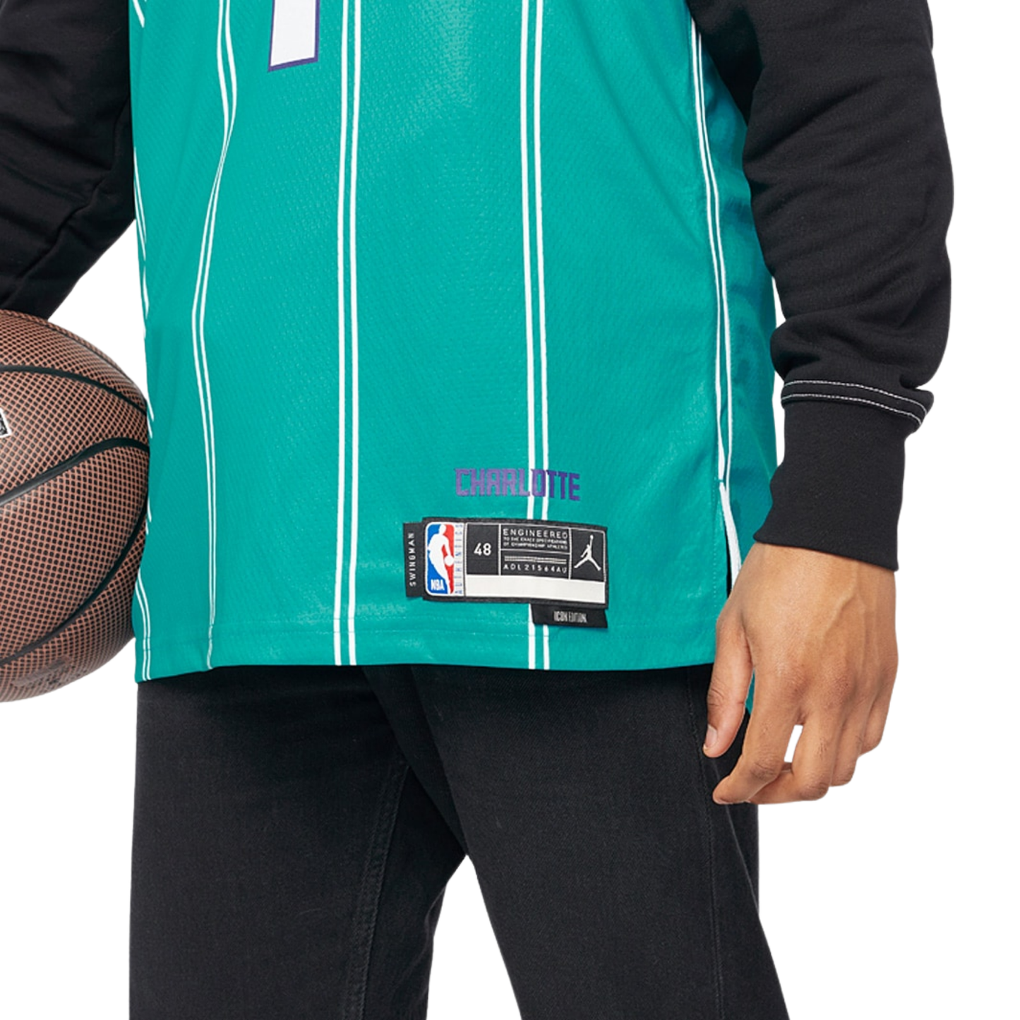 Camisa Regata Jordan NBA Charlotte Hornets Icon Edition 2021/22 - imagem 6