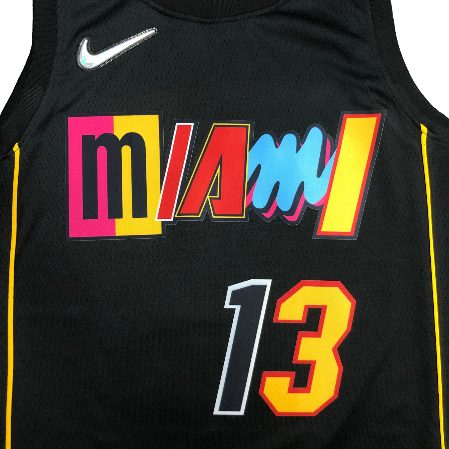 Camisa Regata Nike NBA Miami Heat Aniversario 75 Anos City Edition 2021/22 - imagem 5