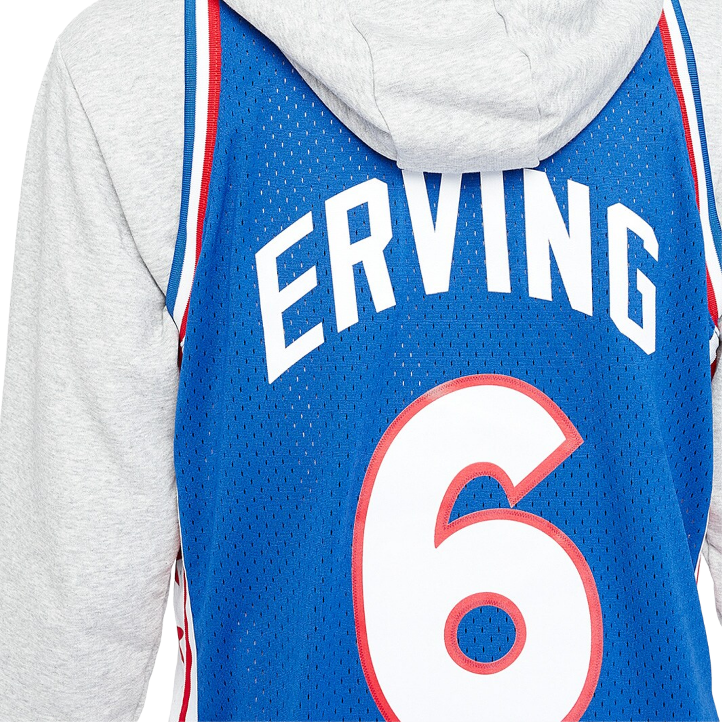 Camisa Regata NBA Philadelphia 76ers Mitchell & Ness 1976/77 - imagem 8
