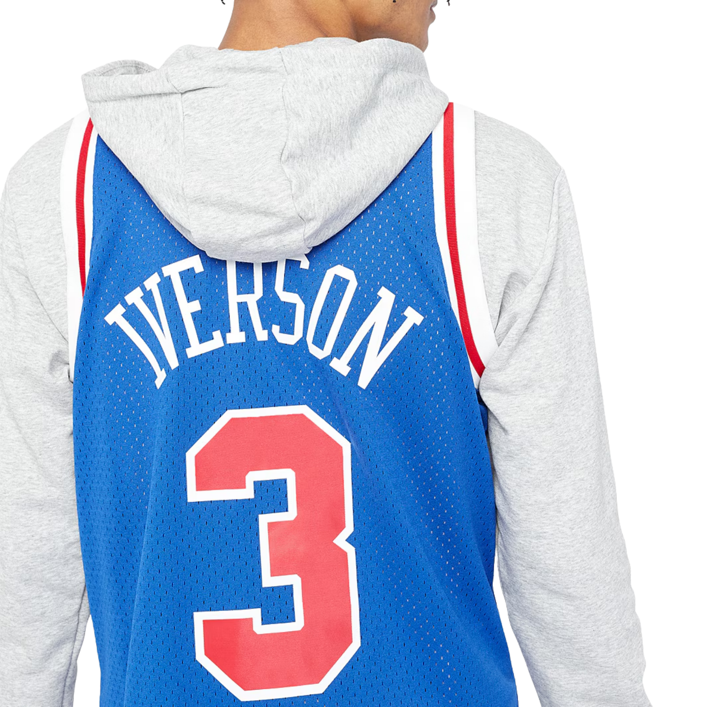 Camisa Regata NBA Philadelphia 76ers Mitchell & Ness 1996/97 - imagem 8
