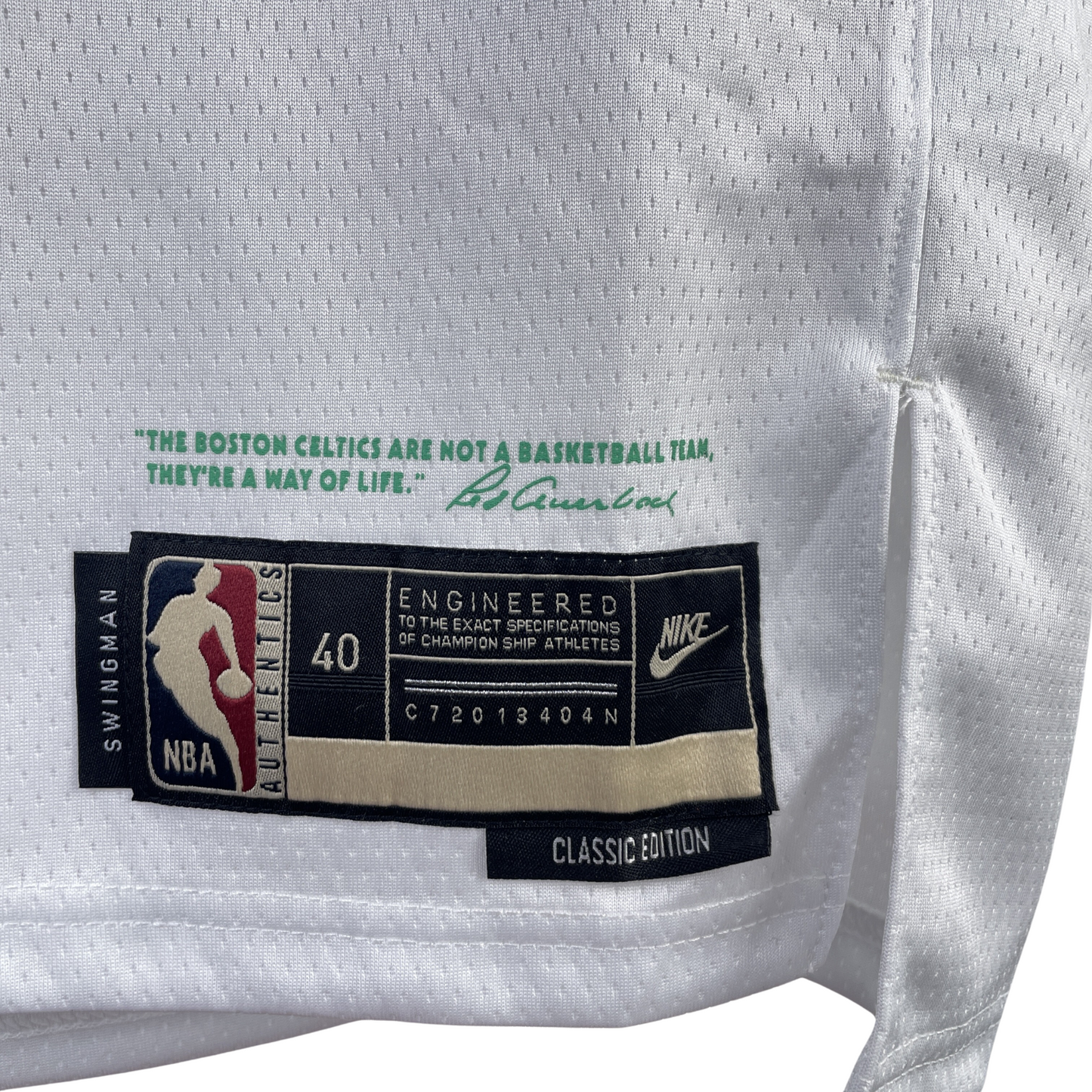 Camisa Regata Nike NBA Boston Celtics 75th Anniversary Edition 2021/22 - imagem 5