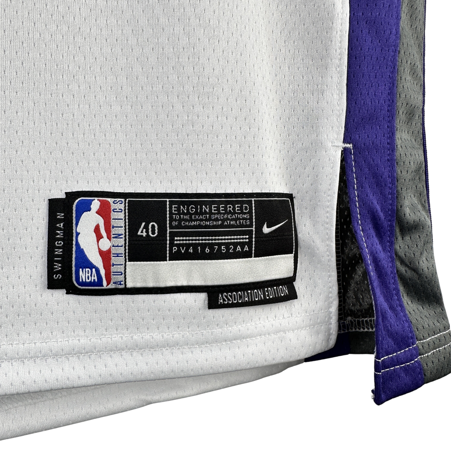 Camisa Regata Nike NBA Sacramento Kings Association Edition 2020/21 - imagem 7