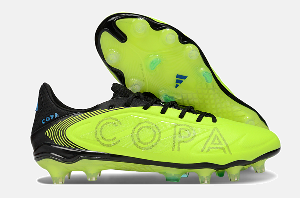 Chuteira Adidas Copa Pure III Elite FG - Verde e Preta - imagem 8