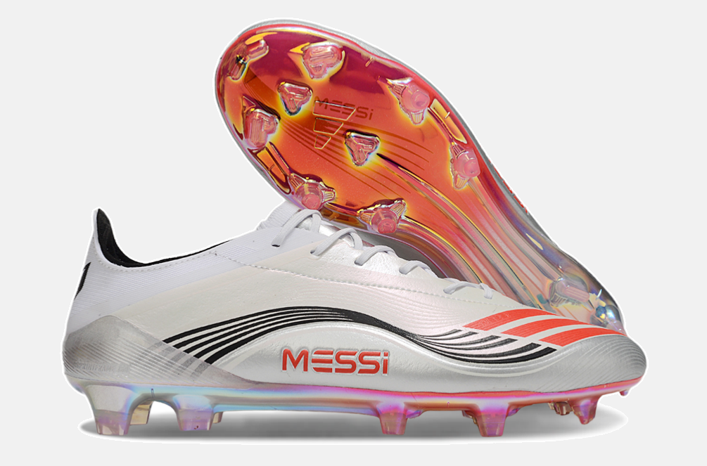 Chuteira Adidas F50 Messi Elite FG - Branca - imagem 8