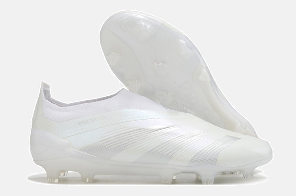 Chuteira Adidas Predator Elite Laceless FG - Branca - imagem 8