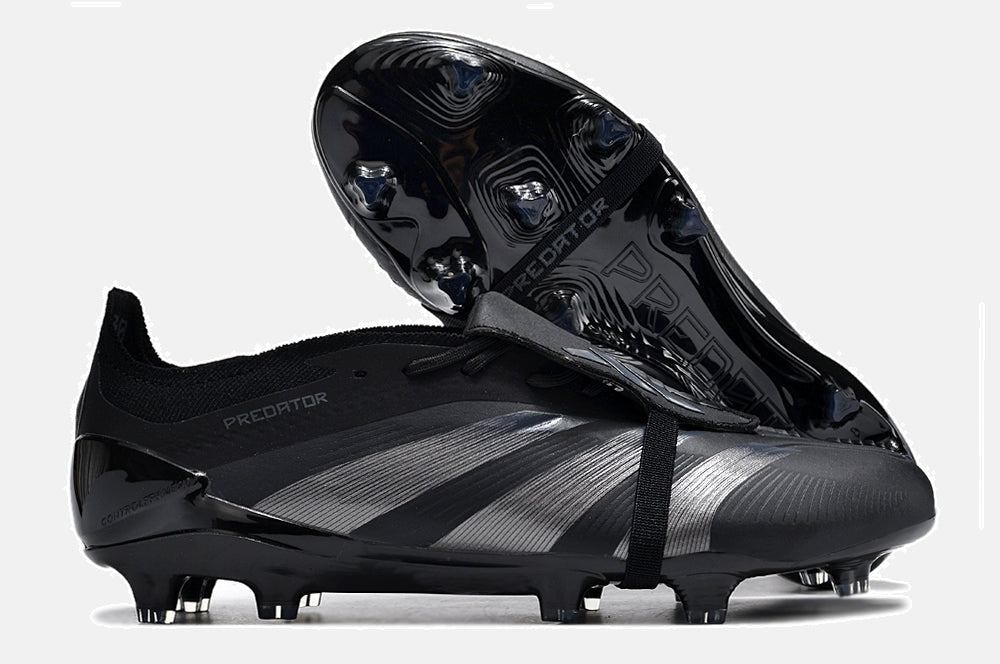 Chuteira Adidas Predator Elite Tongue FG - Preta - imagem 8