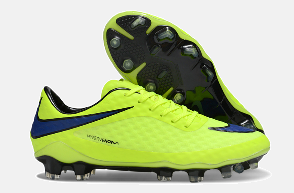 Chuteira Nike Hypervenom Elite FG - Verde e Azul - imagem 8