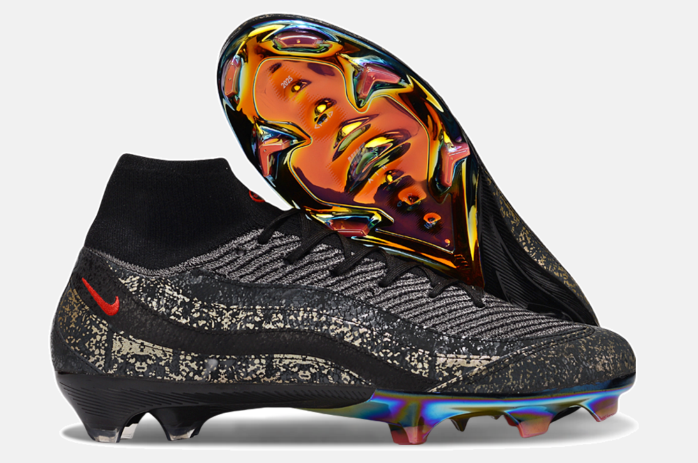 Chuteira Nike Mercurial Superfly 10 Air Max 95 Elite FG - Preto - imagem 8