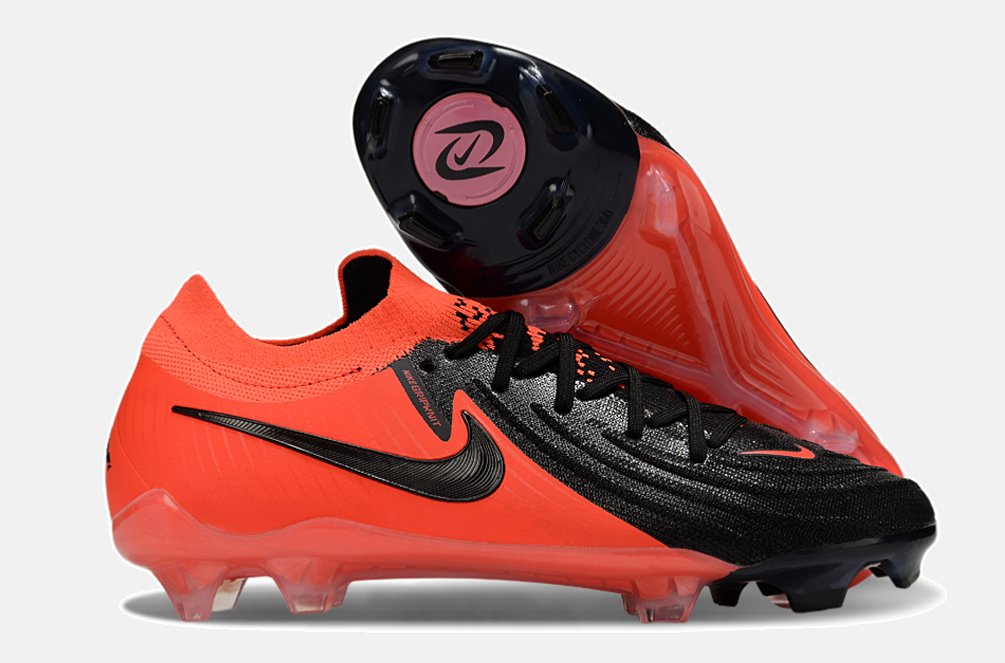 Chuteira Nike Phantom GX II FG - Laranja e Preta - imagem 8