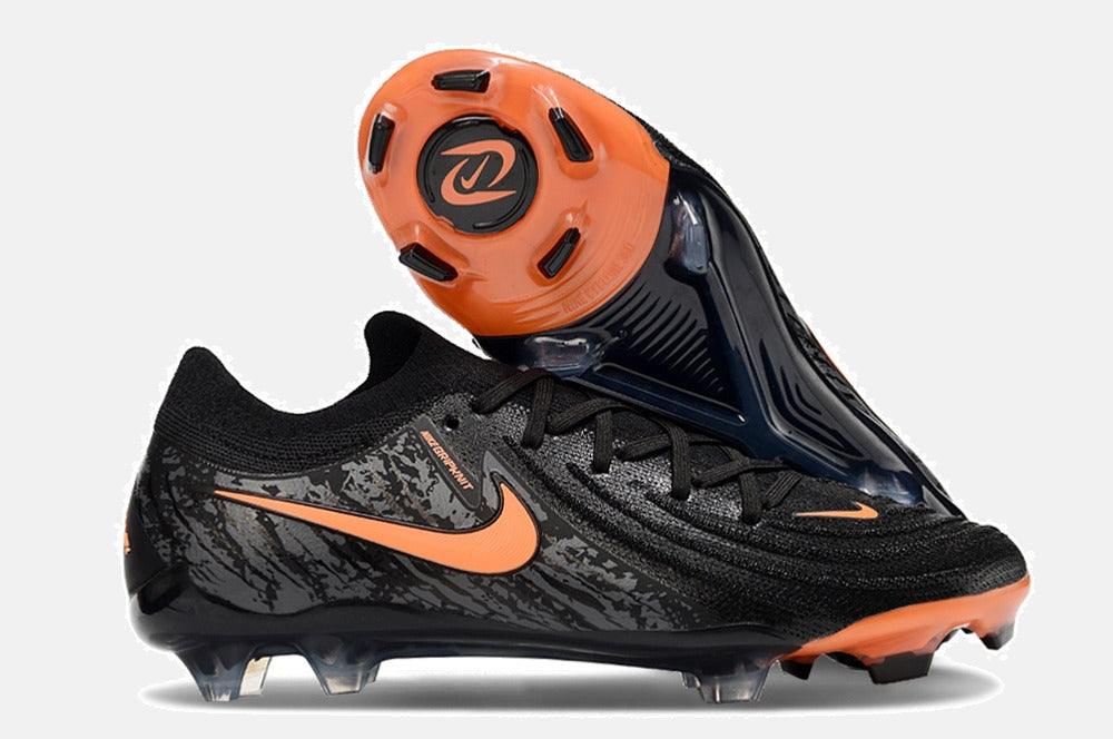 Chuteira Nike Phantom GX II FG - Preta e Laranja - imagem 8