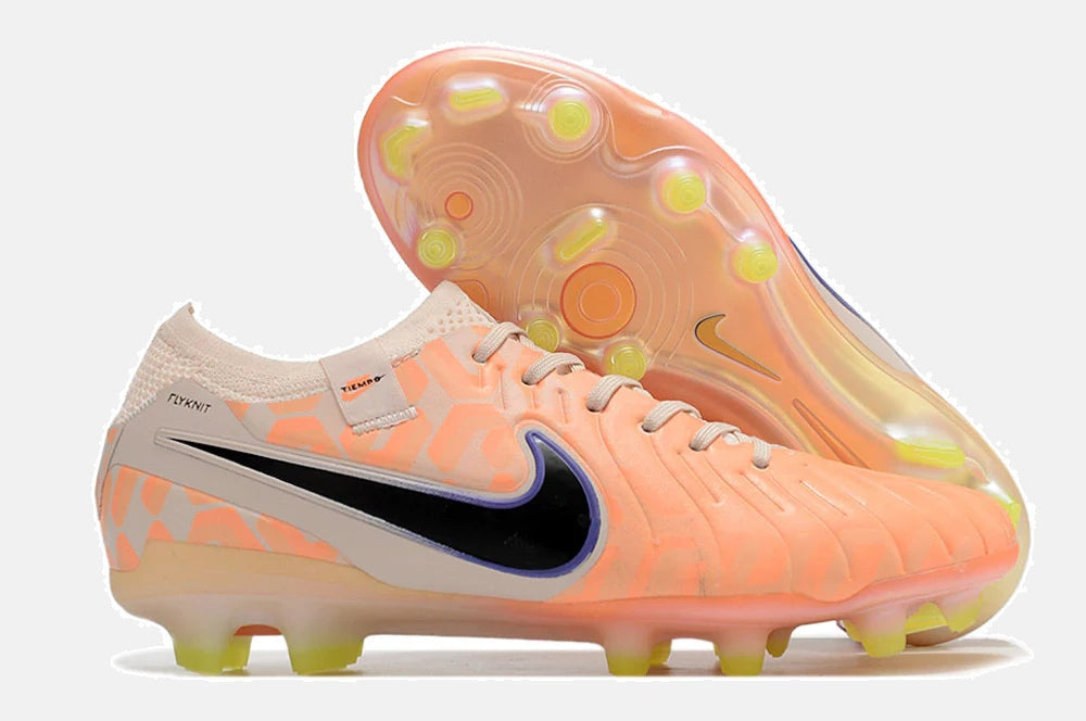 Chuteira Nike Tiempo Legend 10 FG - Bege - imagem 7