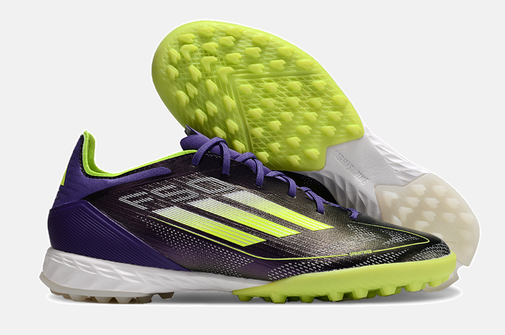 Chuteira Society Adidas F50.1 TF - Roxa e Laranja - imagem 7