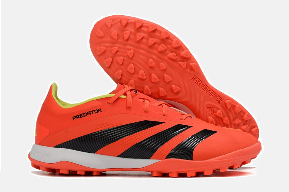 Chuteira Society Adidas Predator Elite 24 TF - Laranja e Preta - imagem 8