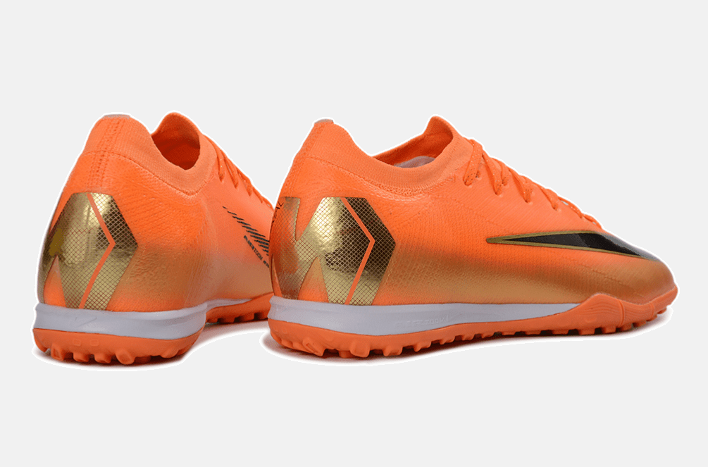 Chuteira Society Nike Air Zoom Mercurial Vapor 16 Elite TF - Laranja - Déjà vu - Tevo Sports SPORT*