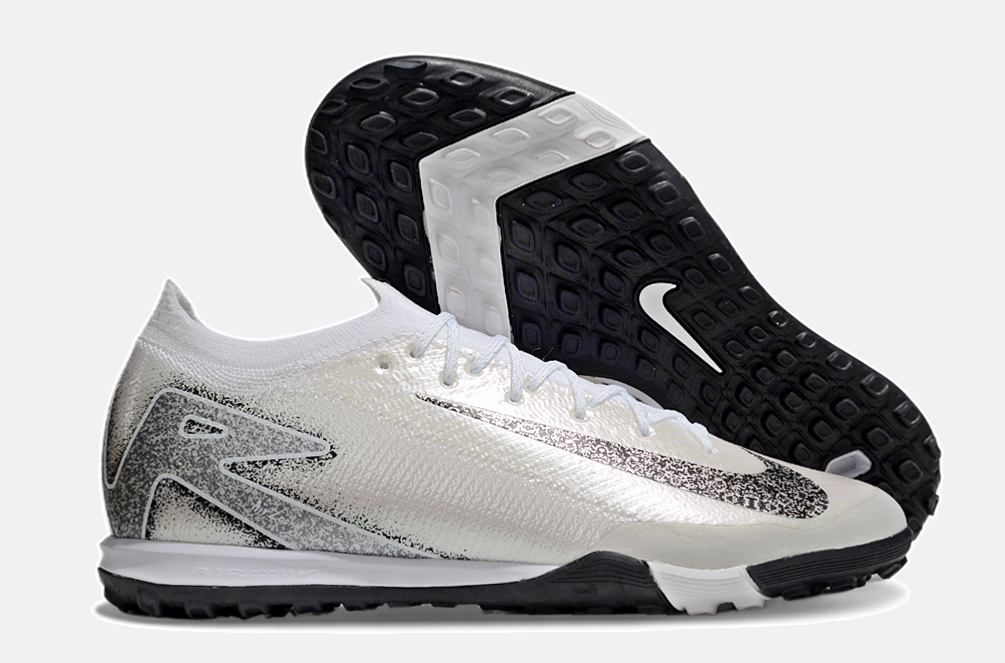 Chuteira Society Nike Air Zoom Mercurial Vapor 16 Elite TF - Prata e Preto - imagem 8