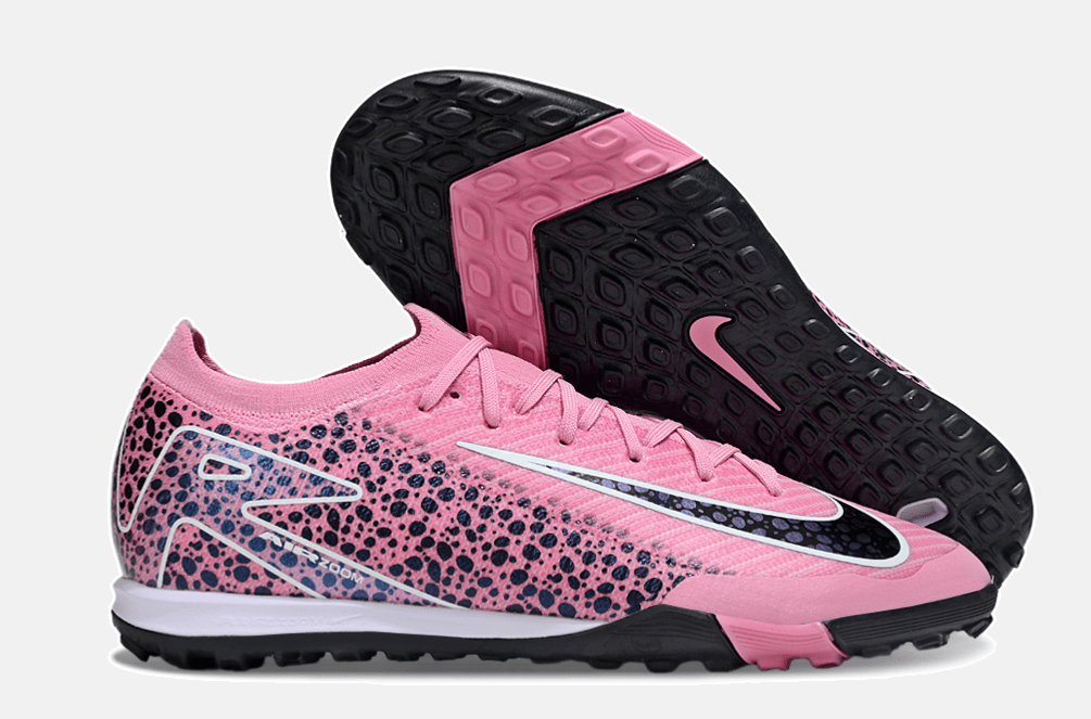 Chuteira Society Nike Air Zoom Mercurial Vapor 16 Elite TF - Rosa e Preta - Tevo Sports SPORT*