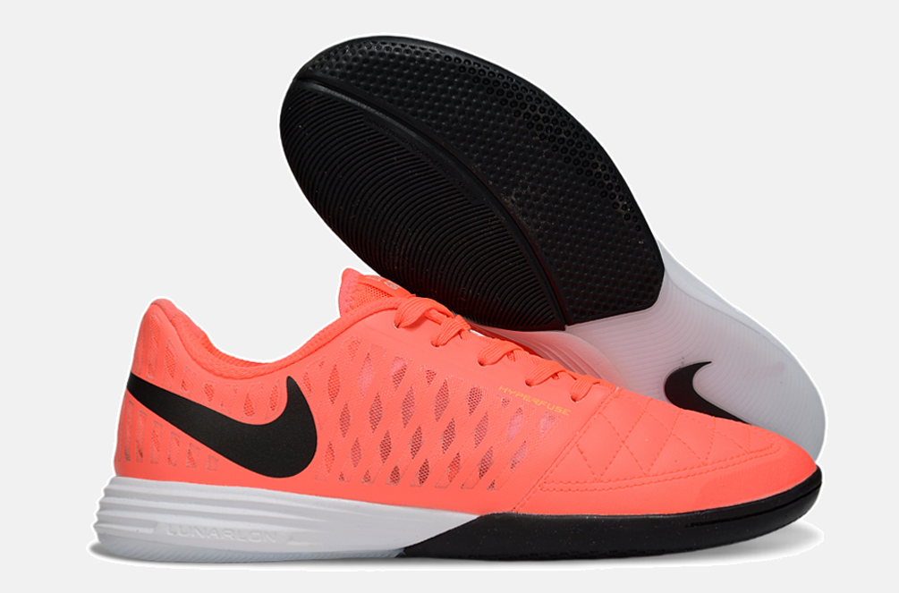 Tênis Futsal Nike Lunar Gato IC - Rosa e Preta - imagem 8