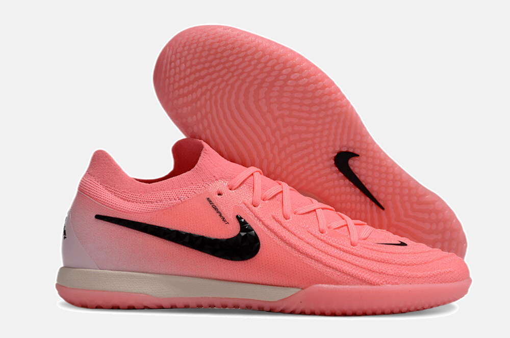 Tênis Futsal Nike Phantom GX II IC - Rosa e Preta - imagem 8