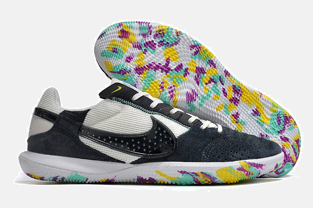Tênis Futsal Nike Street Gato IC - Branca e Preta - imagem 8