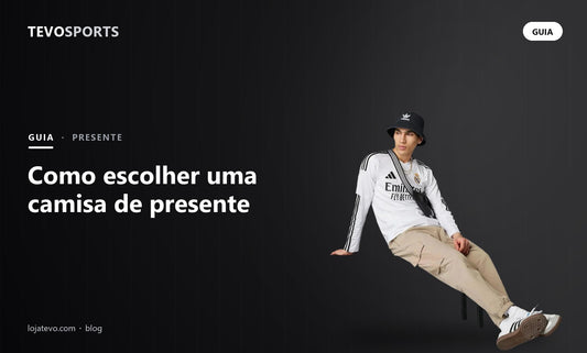 Como escolher uma camisa de futebol para presente