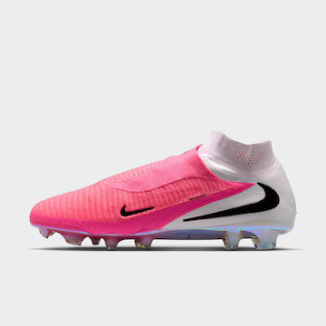 Chuteira Nike Phantom 6 Elite FG Copa do Mundo - Breakout Pack - Rosa - vista frontal