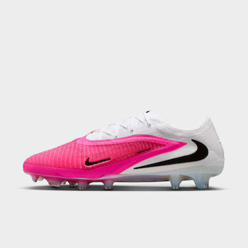 Chuteira Nike Phantom 6 Elite FG Copa do Mundo - Rosa - Breakout Pack - vista frontal