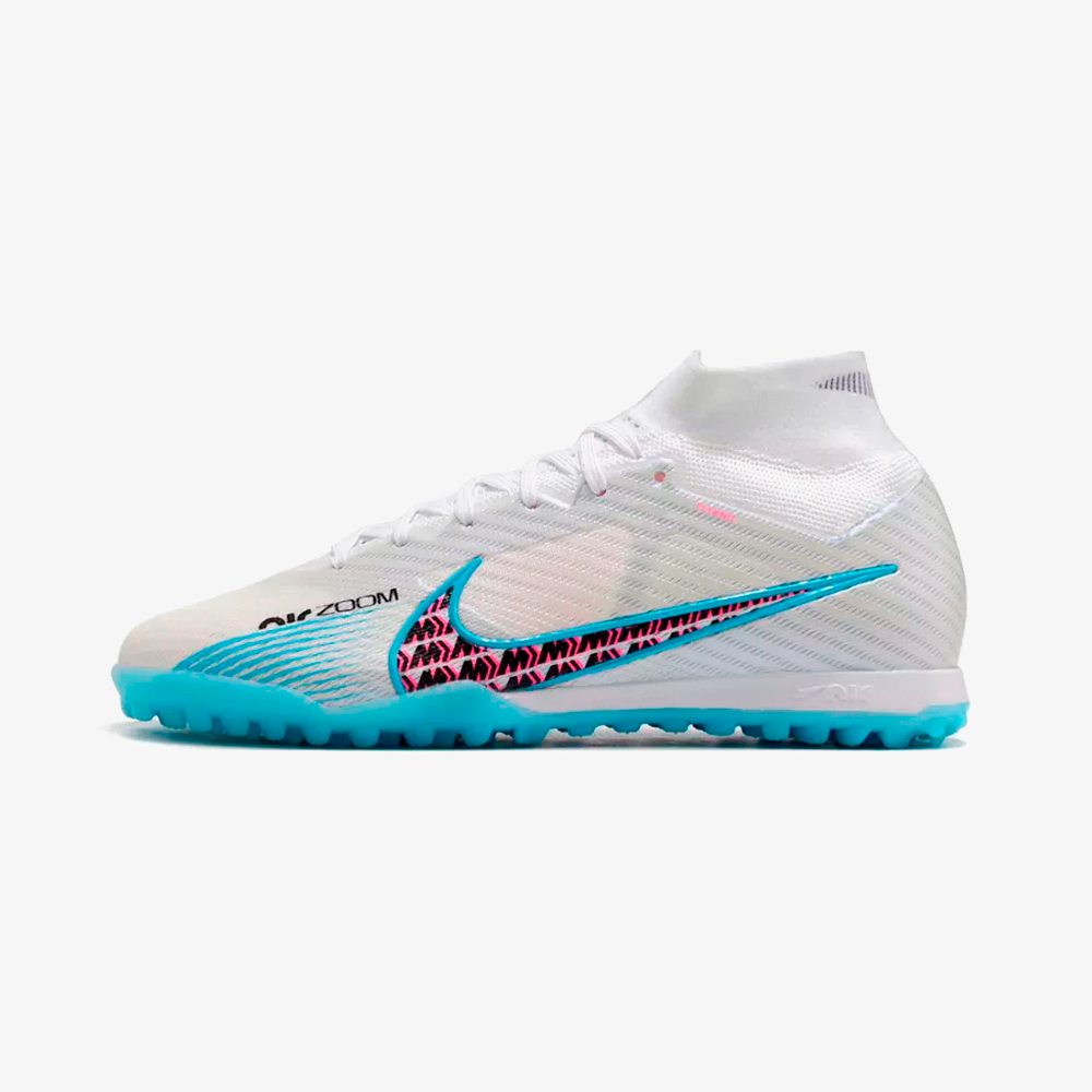 Chuteira Society Nike Mercurial Superfly Air Zoom 9 TF - vista frontal