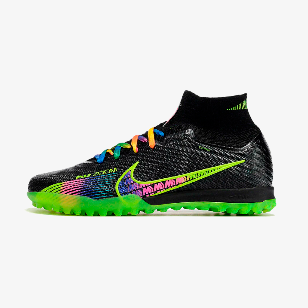 Chuteira Society Nike Mercurial Superfly Air Zoom 9 TF - vista frontal