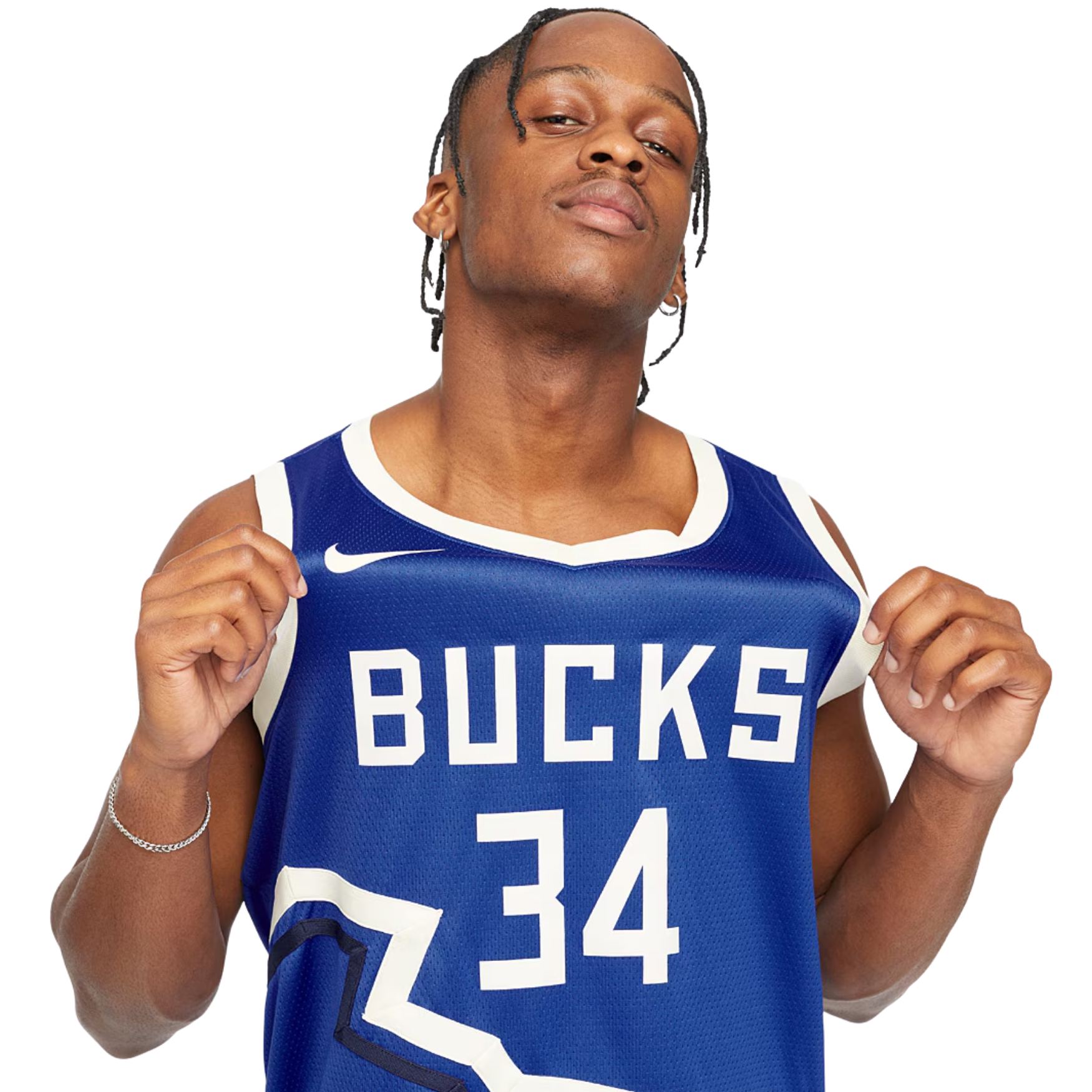 Camisa Regata Nike NBA Milwaukee Bucks City Edition 2024/25 - imagem 1