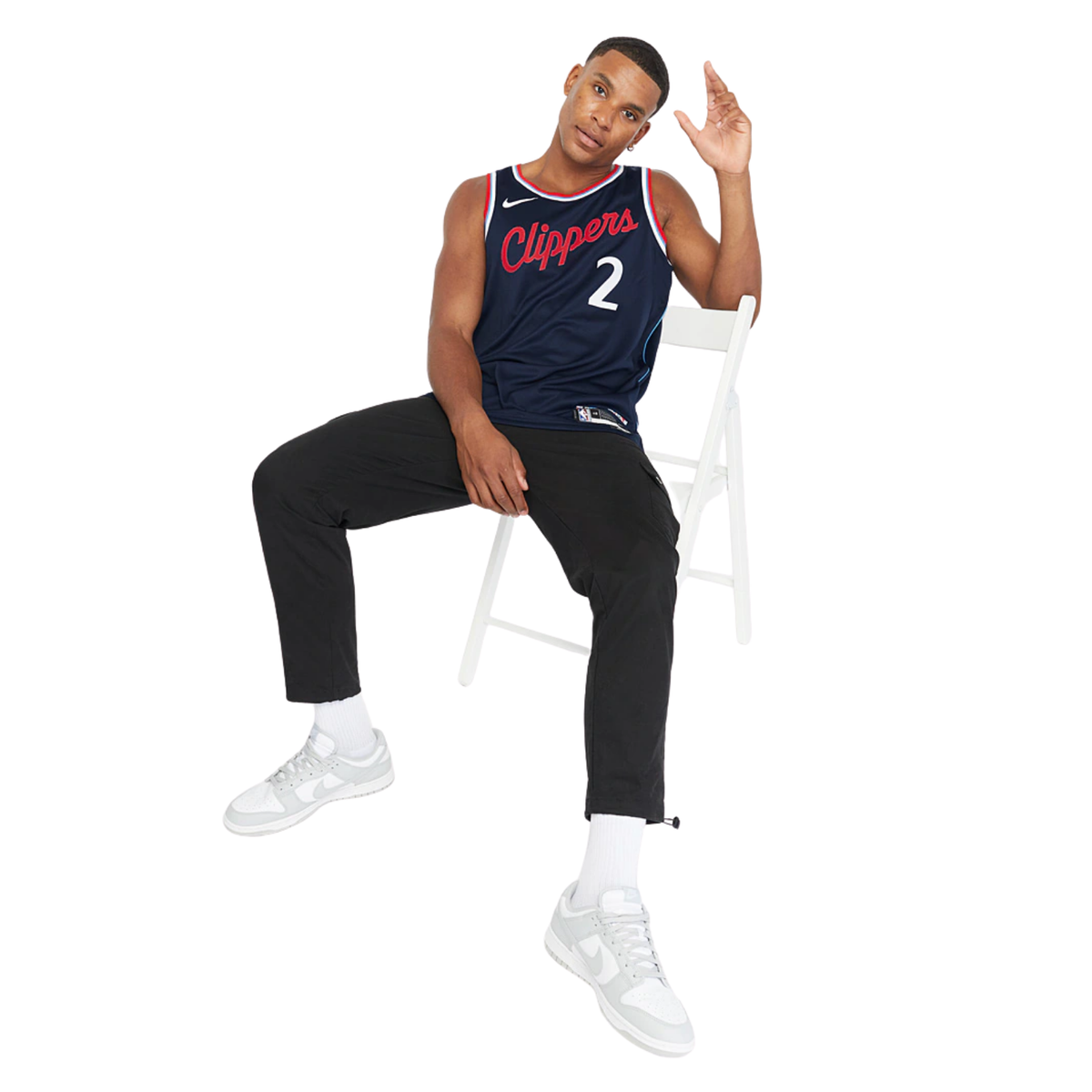 Camisa Regata Nike NBA Los Angeles Clippers Icon Edition 2024/25 - imagem 4