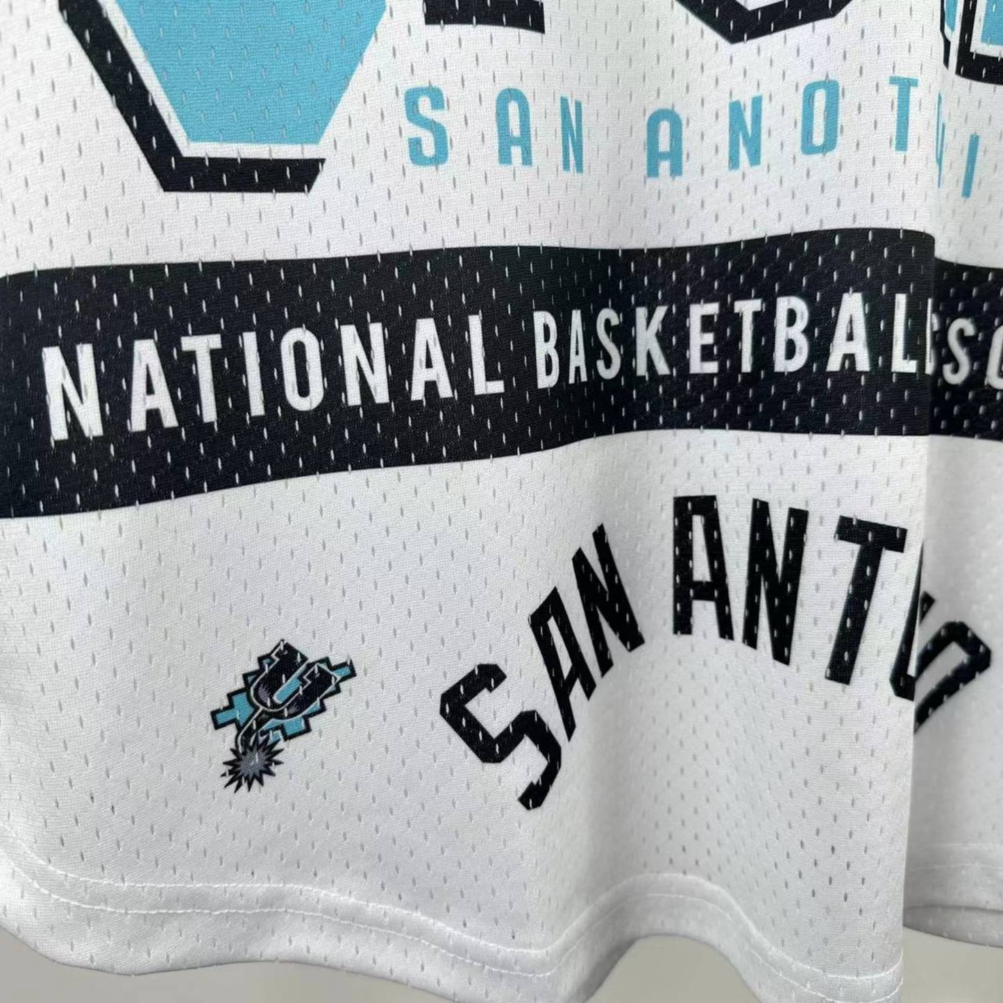 Camisa NBA San Antonio Spurs & Ness Hardwood Classics Vintage - imagem 10