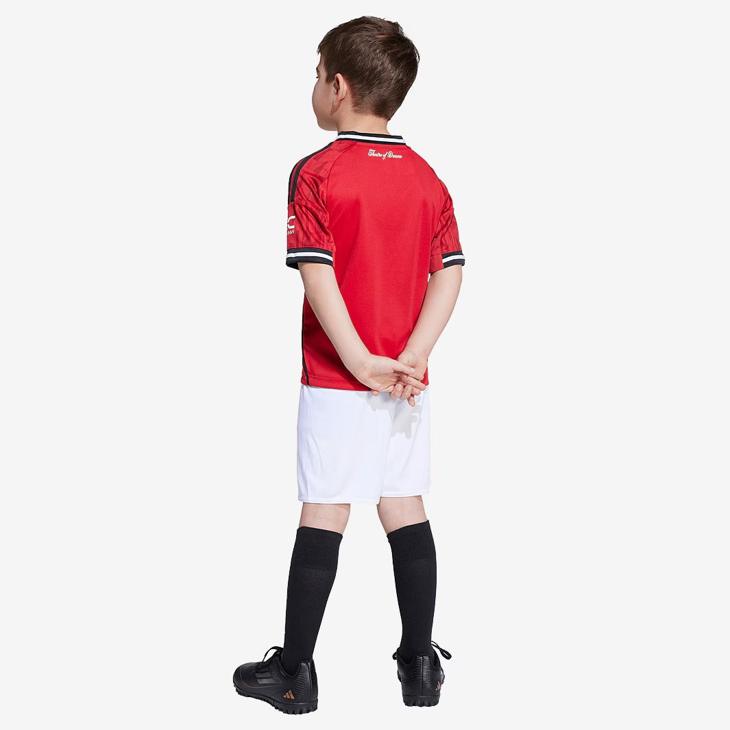 Conjunto Infantil Adidas Manchester United 2025/26 Torcedor — imagem 3