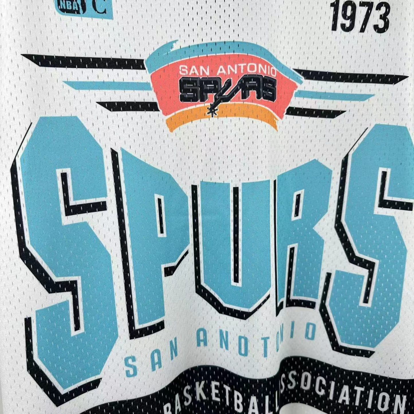 Camisa NBA San Antonio Spurs & Ness Hardwood Classics Vintage - imagem 11
