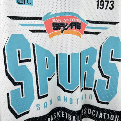 Camisa NBA San Antonio Spurs & Ness Hardwood Classics Vintage - imagem 11