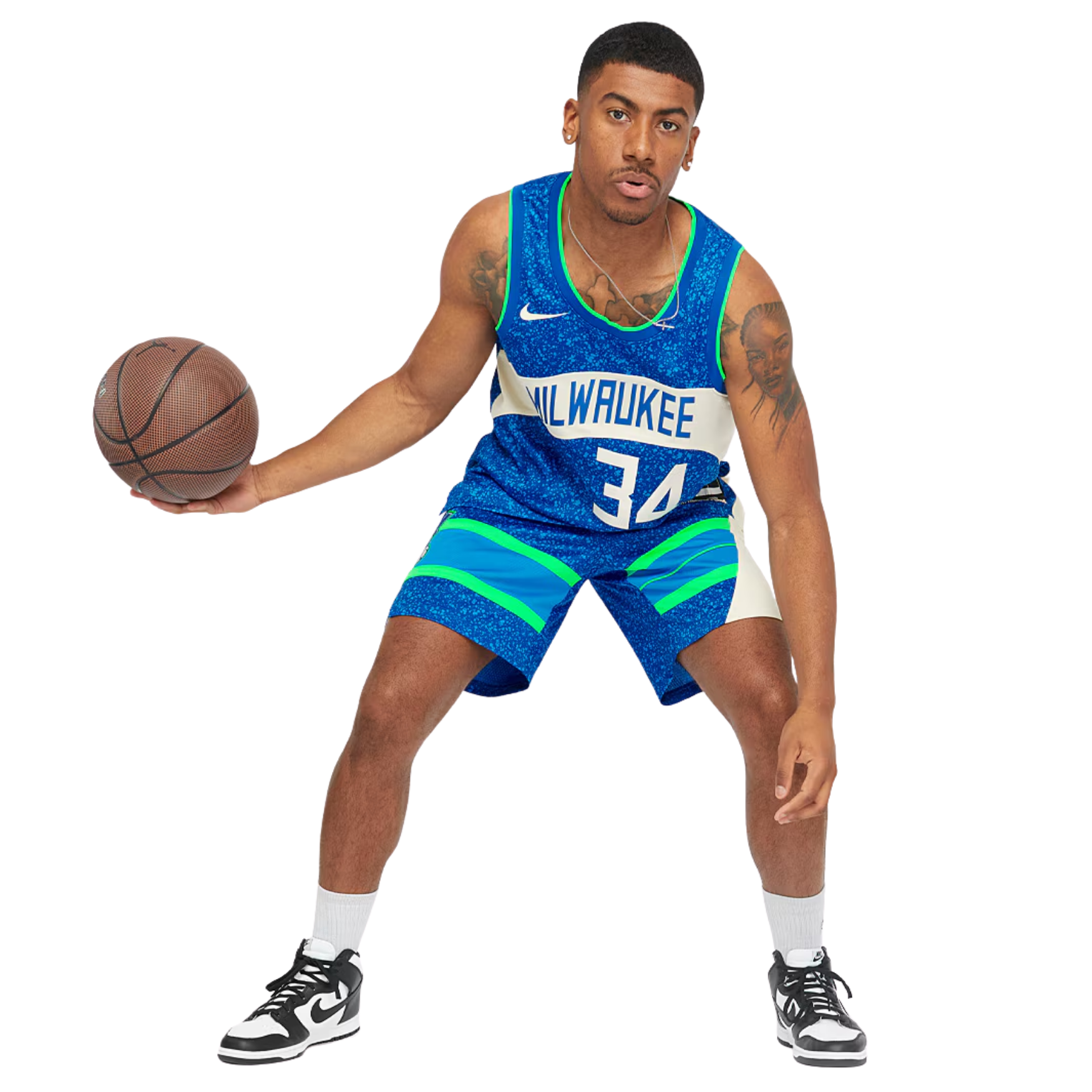 Short NBA Milwaukee Bucks City Edition 2023/24 - imagem 4