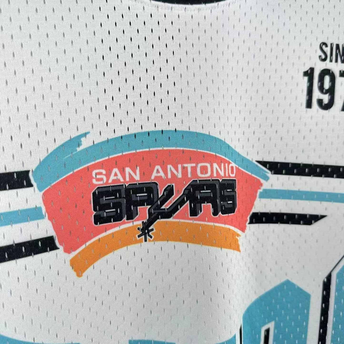 Camisa NBA San Antonio Spurs & Ness Hardwood Classics Vintage - imagem 12