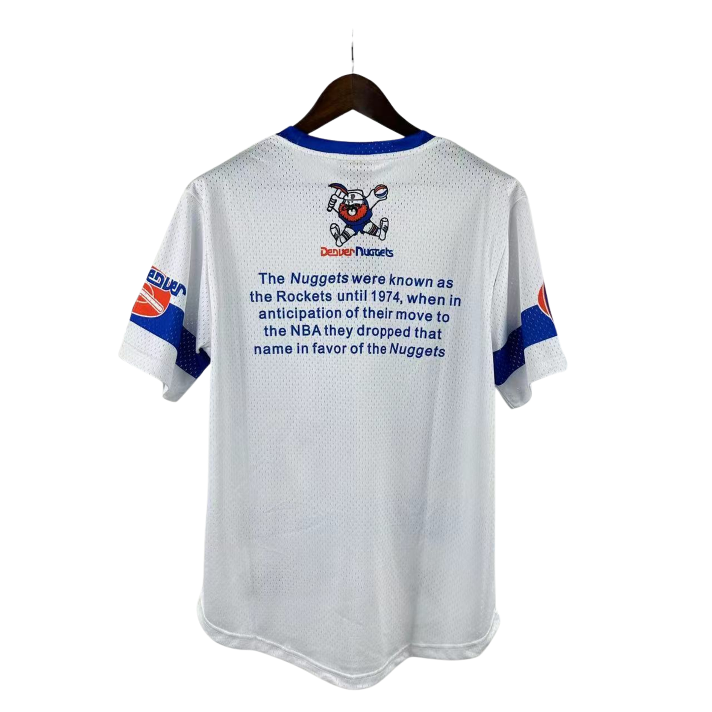Camisa NBA Denver Nuggets & Ness Hardwood Classics Vintage - imagem 2