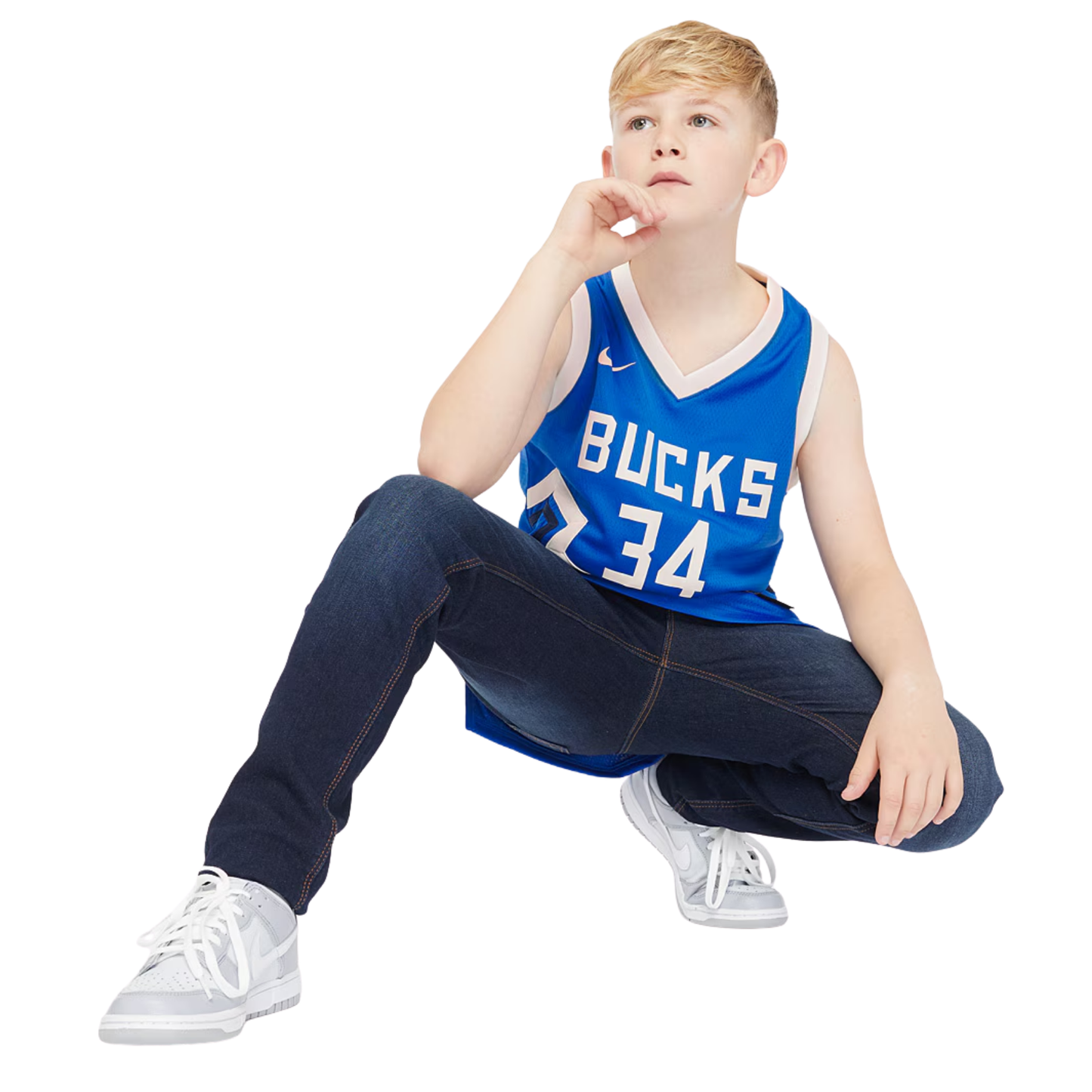 Camisa Regata Infantil Nike NBA Milwaukee Bucks - imagem 4