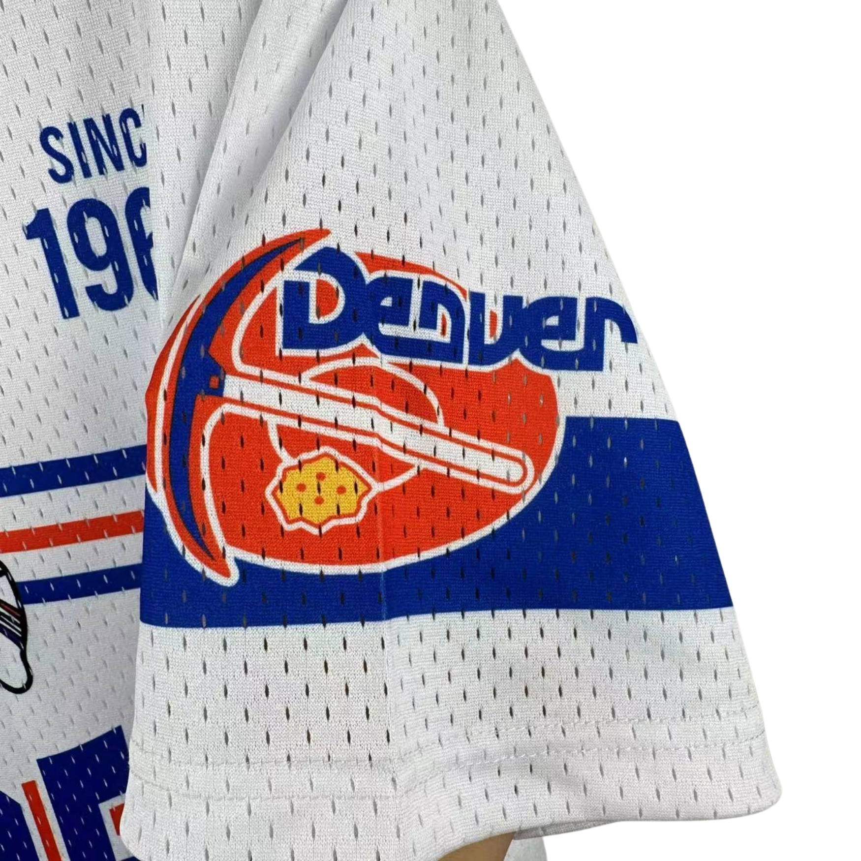 Camisa NBA Denver Nuggets & Ness Hardwood Classics Vintage - imagem 8