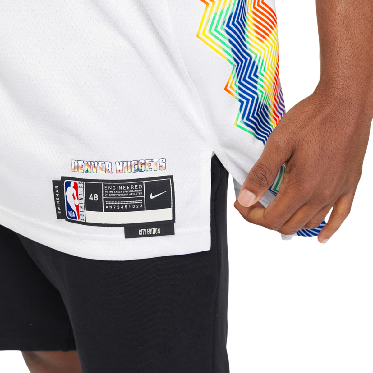 Camisa Regata Nike NBA Denver Nuggets City Edition 2024/25 - imagem 7