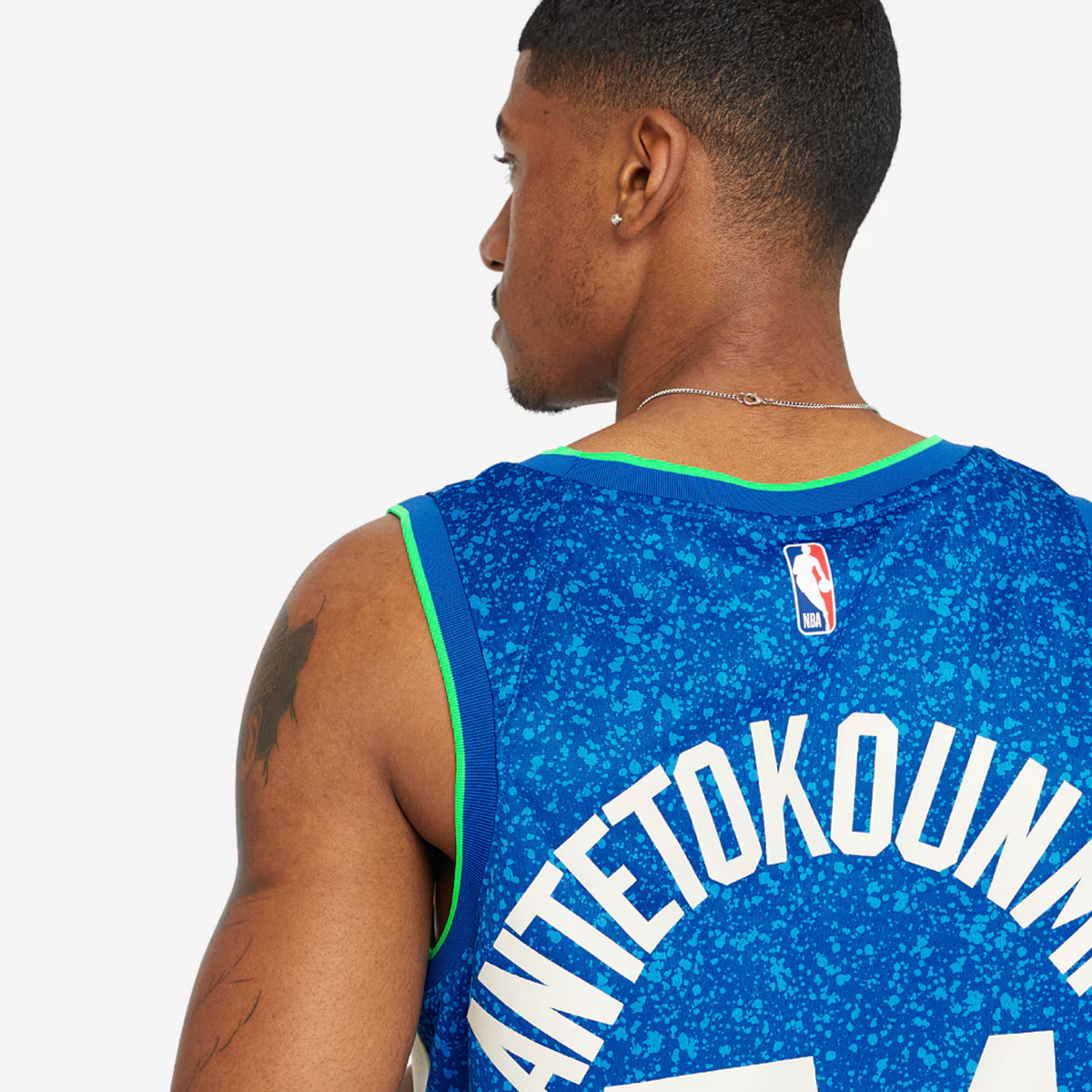 Camisa Regata Nike NBA Milwaukee Bucks City Edition 2023/24 - imagem 7