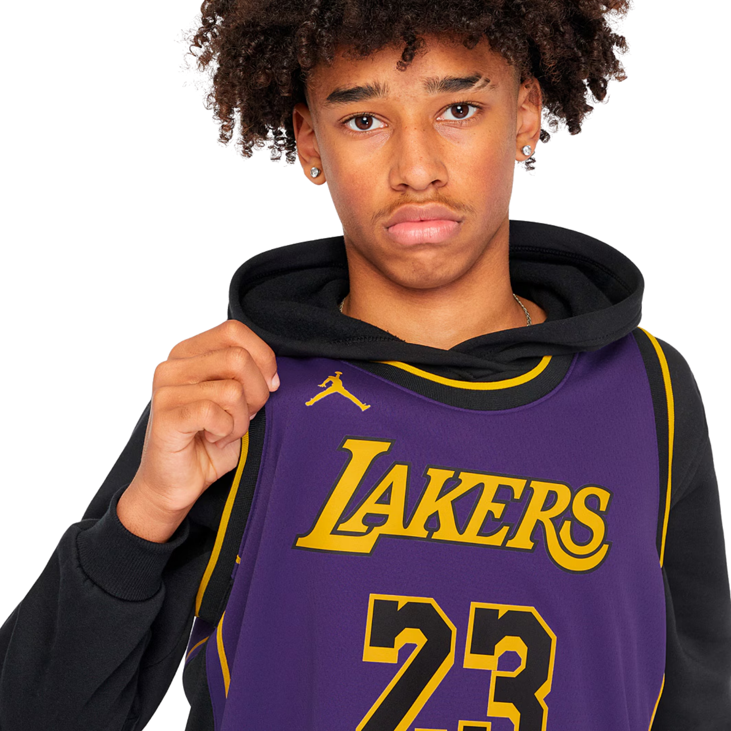 Camisa Regata Infantil Nike NBA Los Angeles Lakers - imagem 6
