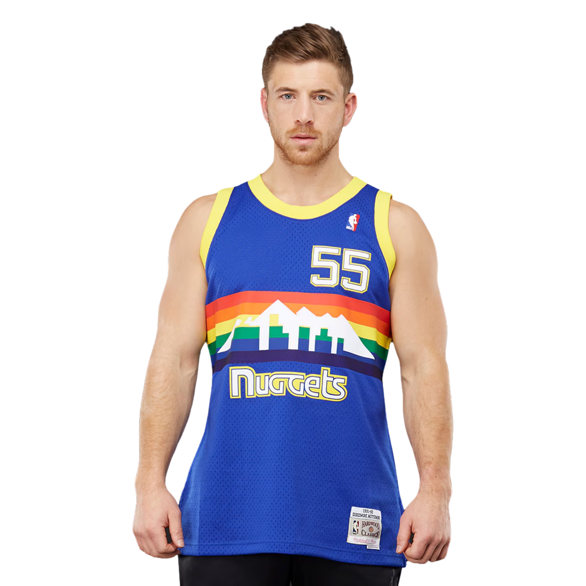 Camisa Regata NBA Denver Nuggets Mitchell & Ness 1991/92 - imagem 1
