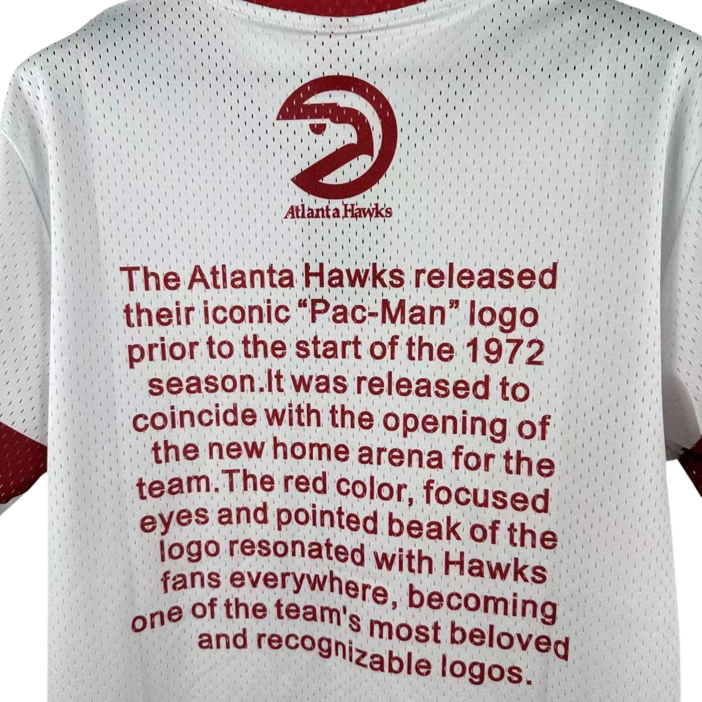 Camisa NBA Atlanta Hawks Mitchell & Ness Hardwood Classics Vintage - imagem 4