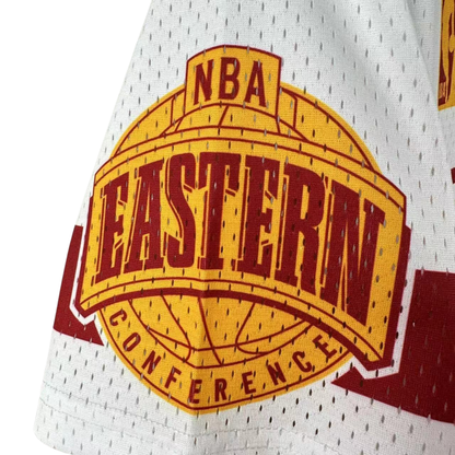 Camisa NBA Atlanta Hawks Mitchell & Ness Hardwood Classics Vintage - imagem 7