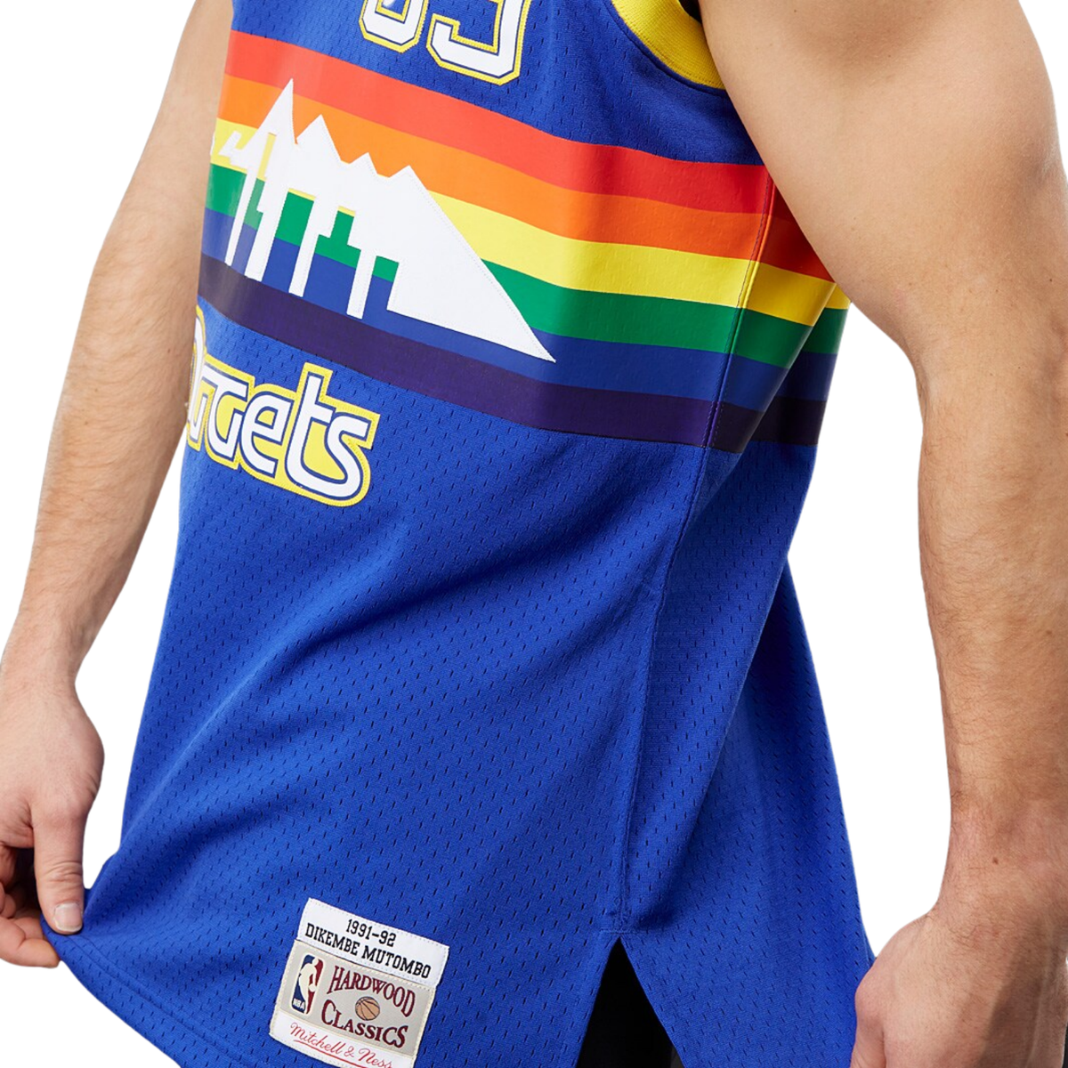 Camisa Regata NBA Denver Nuggets Mitchell & Ness 1991/92 - imagem 7