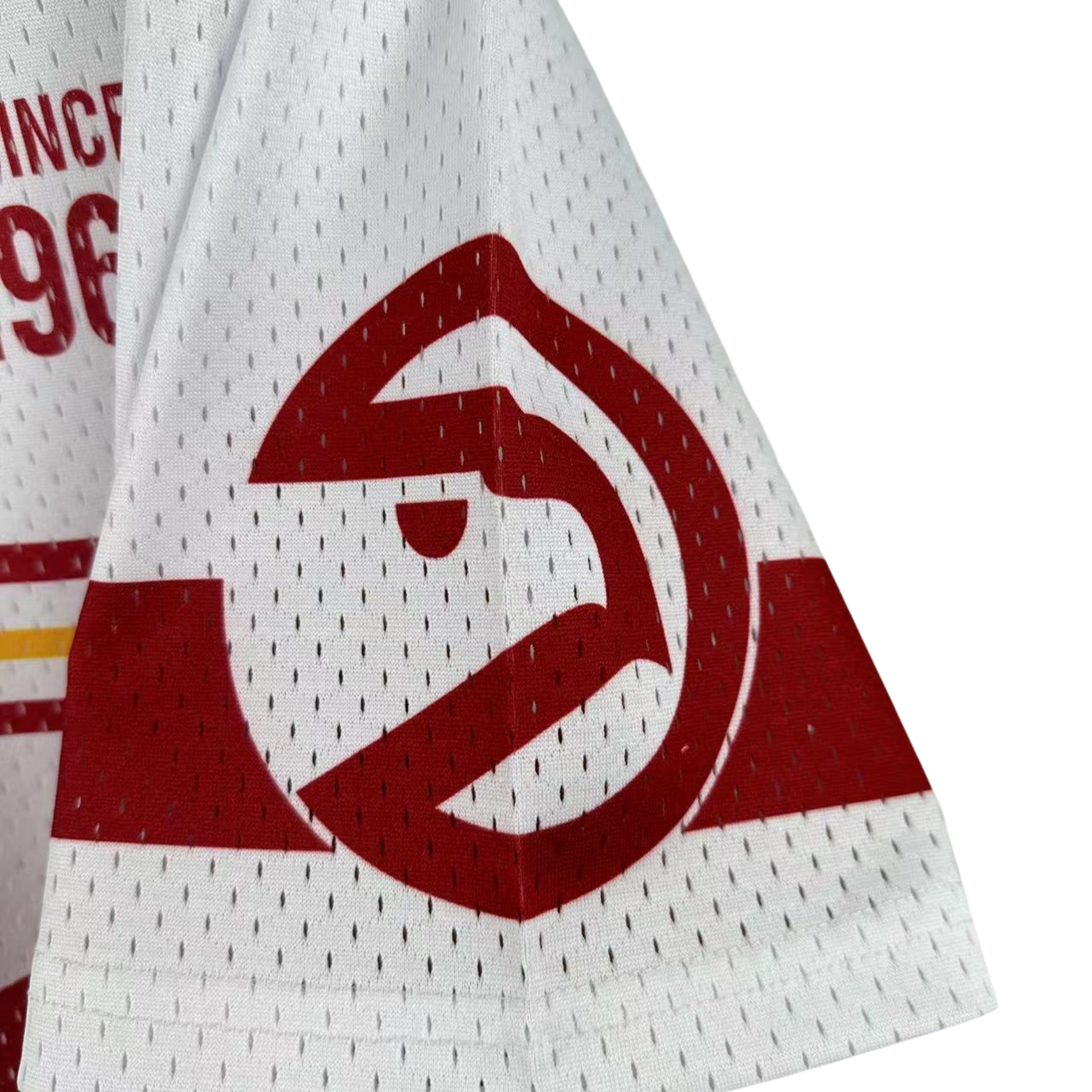 Camisa NBA Atlanta Hawks Mitchell & Ness Hardwood Classics Vintage - imagem 8